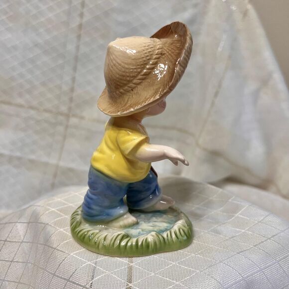 Vintage Josef Originals HAPPINESS is MUD PUDDLES Series Figurine - Picture 5 of 10